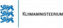 Kliimaministeeriumi logo_sinine